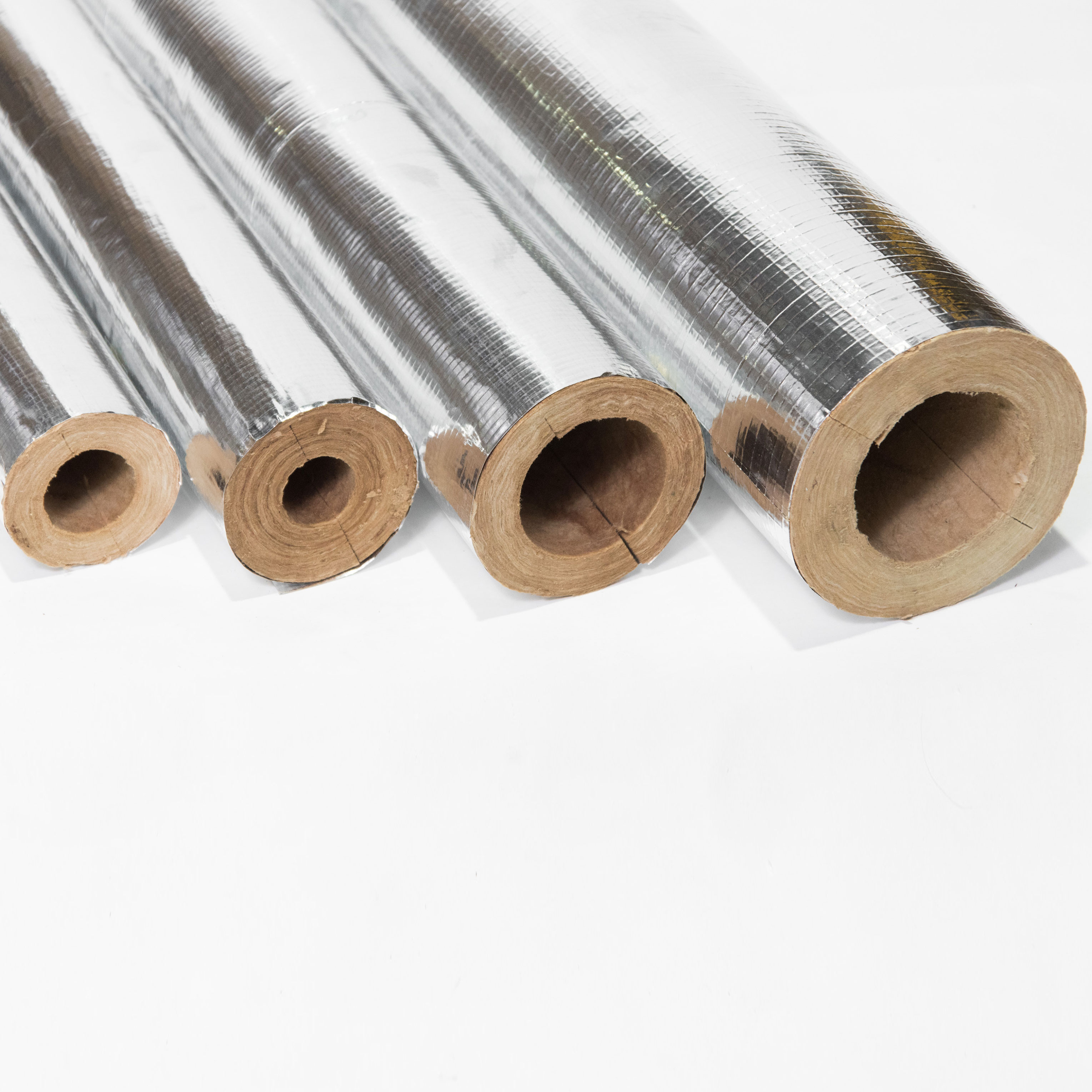 Rockwool pipe insulation sections