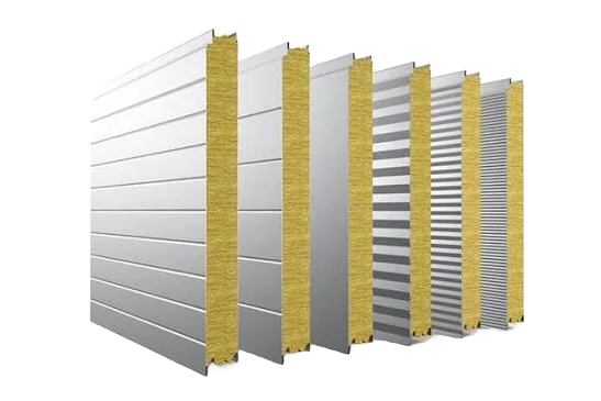 Rockwool insulation material close-up