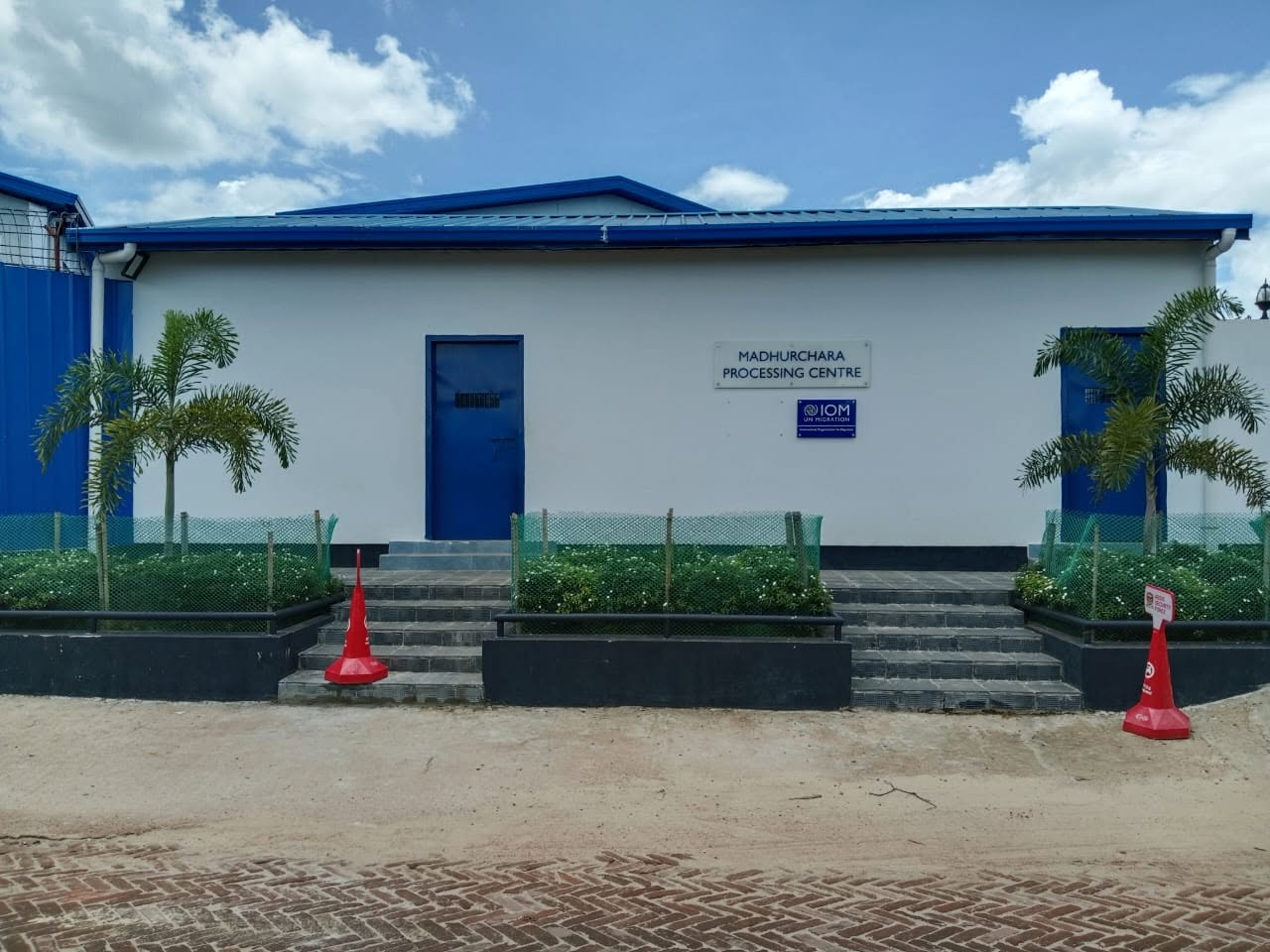 Interview center — completed exterior
